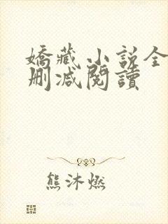 娇藏小说全文无删减阅读