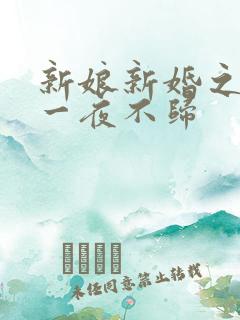 新娘新婚之夜却一夜不归