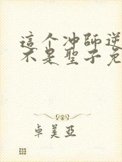 这个冲师逆徒才不是圣子免费动漫