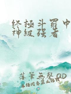 终极斗罗中所有神级强者