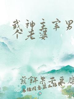 武神主宰男主几个老婆