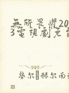 无所畏惧2023电视剧免费观看