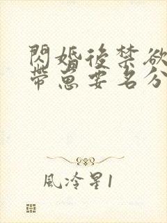 闪婚后禁欲大佬带崽要名分