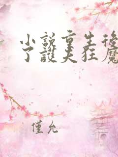 小说重生后我成了护夫狂魔下载