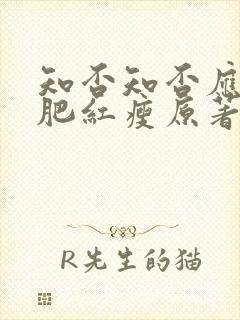 知否知否应是绿肥红瘦原著小说