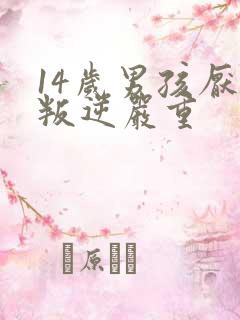 14岁男孩厌学叛逆严重