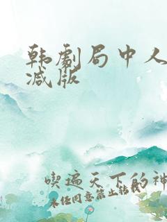 韩剧局中人无删减版