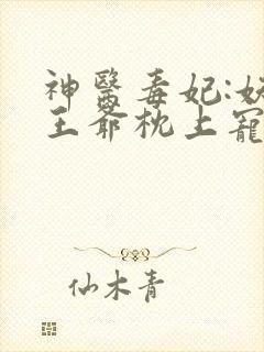 神医毒妃:妖孽王爷枕上宠 明月憔悴