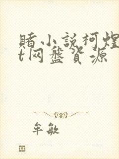 赌小说柯煜txt网盘资源