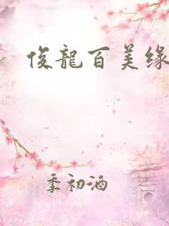 俊龙百美缘小说