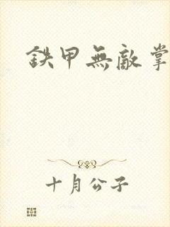 铁甲无敌掌门人