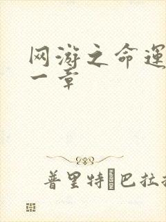 网游之命运的第一章