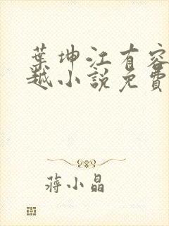 叶坤江有容的穿越小说免费阅读全文