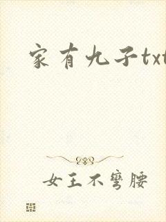 家有九子txt