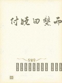 付晓田双面间谍