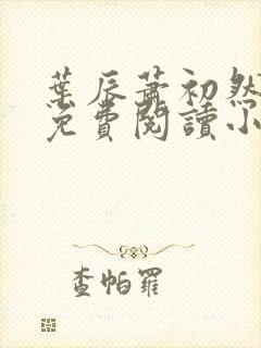 叶辰萧初然全文免费阅读小说最新章节