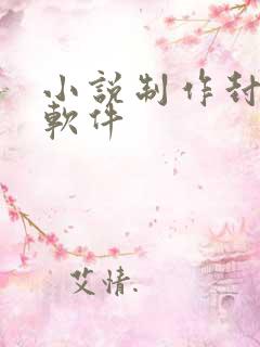 小说制作封面的软件