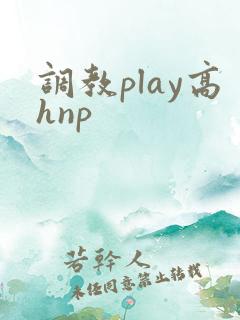 调教play高hnp