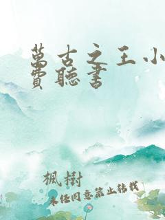 万古之王小说免费听书