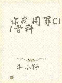 你我同罪C1v1骨科