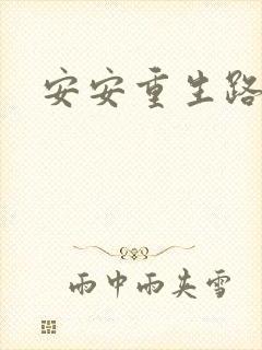 安安重生路