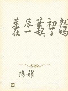 叶辰萧初然最后在一起了吗