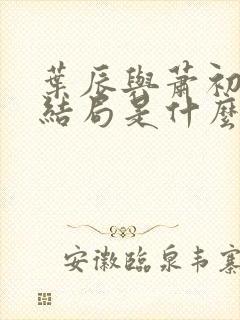 叶辰与萧初然大结局是什么