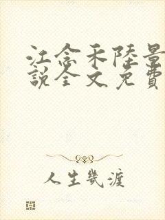 江念禾陆景辞小说全文免费阅读全文