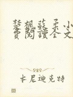 楚枫苏柔小说免费阅读全文