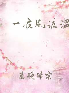 一夜风流温暮生