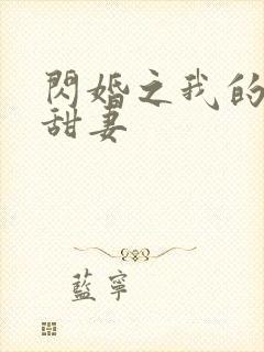 闪婚之我的惹火甜妻