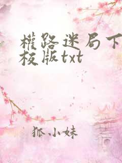 权路迷局下载精校版txt