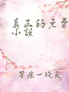 真正的免费听书小说