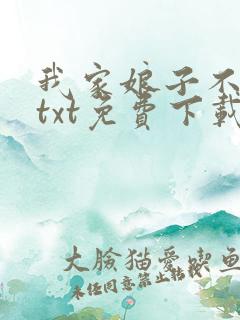我家娘子不对劲txt免费下载