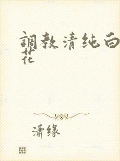 调教清纯白丝校花
