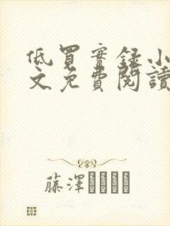 低买实录小说全文免费阅读最新章节