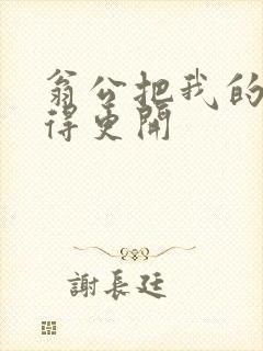 翁公把我的腿分得更开