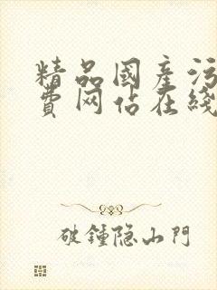 精品国产污污免费网站在线观看入口20