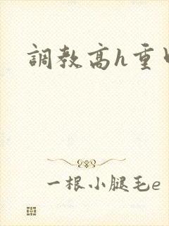 调教高h重口文