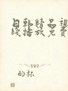 日韩精品视频在线播放免费