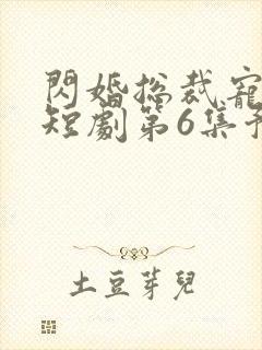 闪婚总裁宠上天短剧第6集预告