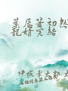 叶辰萧初然上门龙婿完结