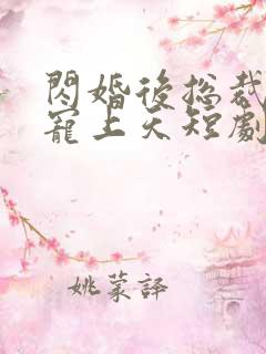 闪婚后总裁把我宠上天短剧