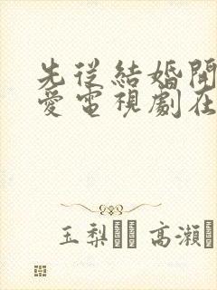 先从结婚开始恋爱电视剧在线观看