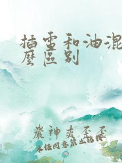 插电和油混有什么区别