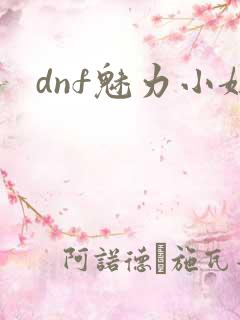 dnf魅力小妞