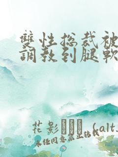 双性总裁被主人调教到腿软小说