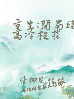 重生:开局逮到高冷校花