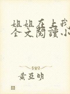 姐姐在上我在下全文阅读小说