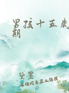 男孩十五岁叛逆期